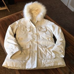 Banana Republic Fur Parka